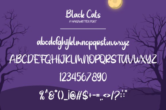 Black Cats Font - Preview 6
