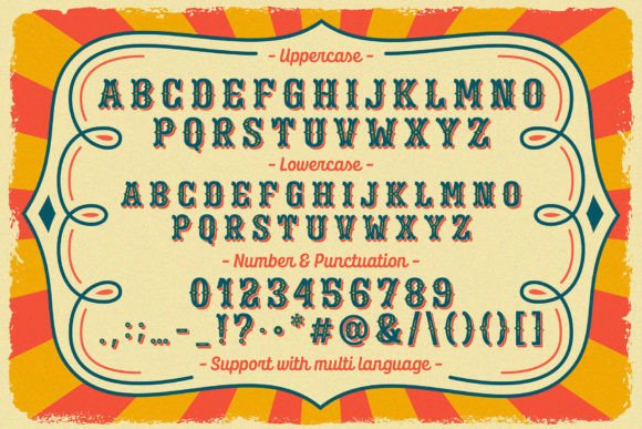 Boggle Royale Font - Preview 1