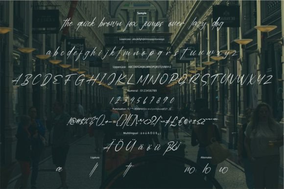 Brethesom Font - Preview 5