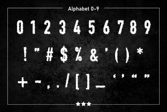 Broken Font - Preview 3