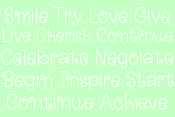 Bubbles Font - Preview 1