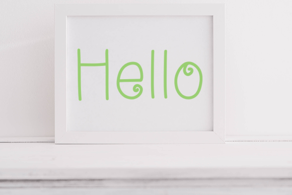 Bubbles Font - Preview 3