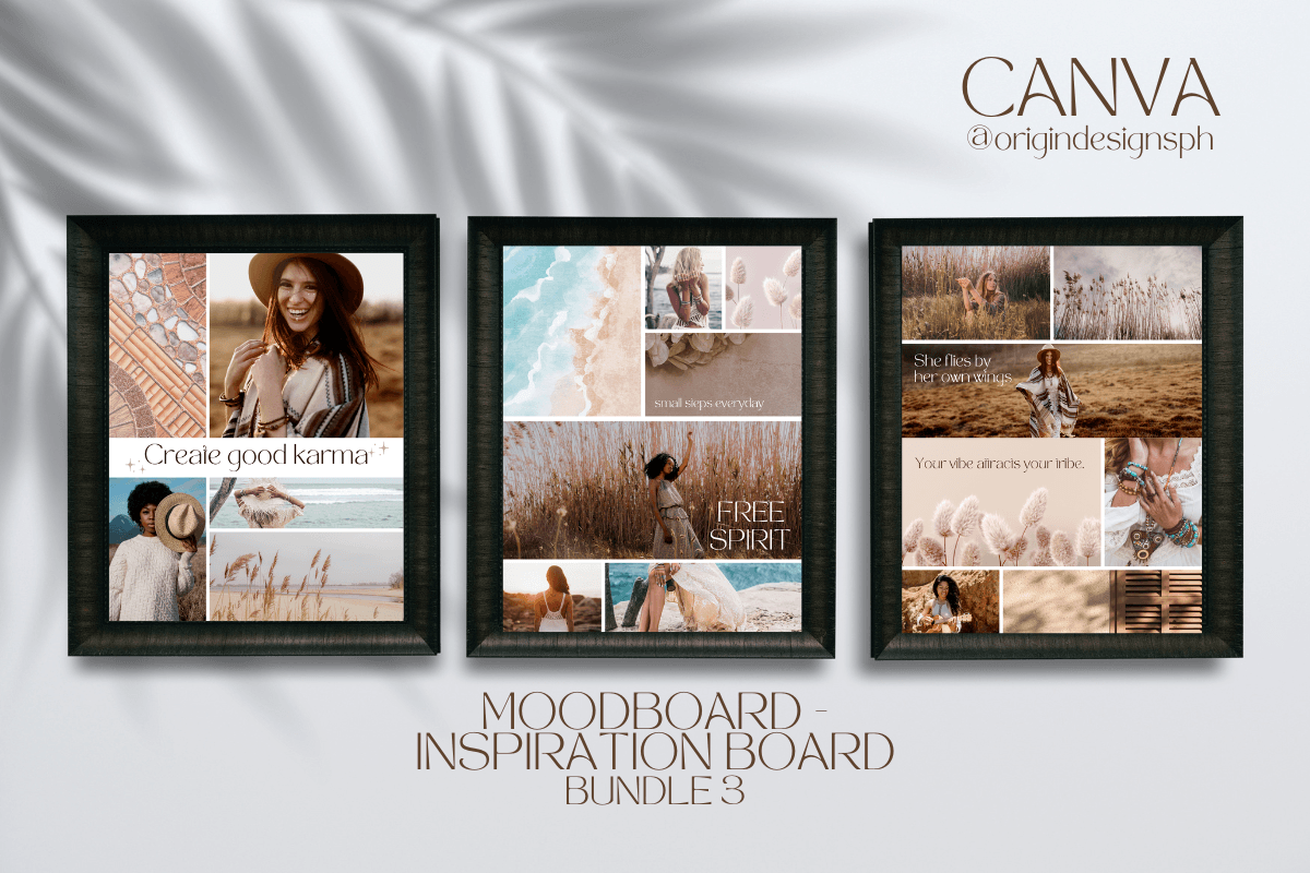 Canva Mood Board Template Bundle 3