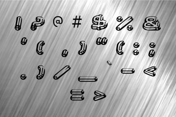 Chrome Font - Preview 4