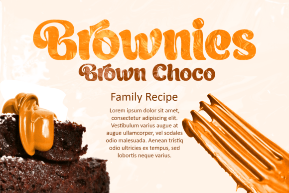 Cream Cheese Font - Preview 4