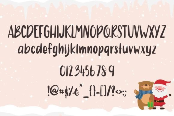 Dear Santa Font - Preview 1