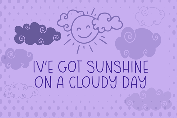 Dreamy Cloud Font - Preview 1