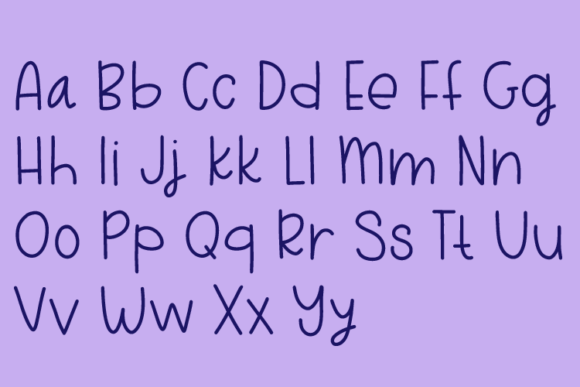 Dreamy Cloud Font - Preview 3