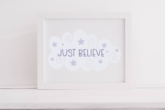 Dreamy Cloud Font - Preview 4