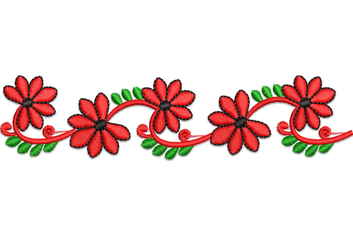 Endless Floral Border