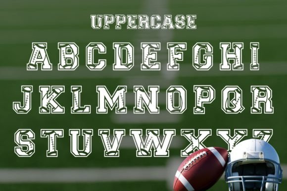 Football College Font - Preview 2