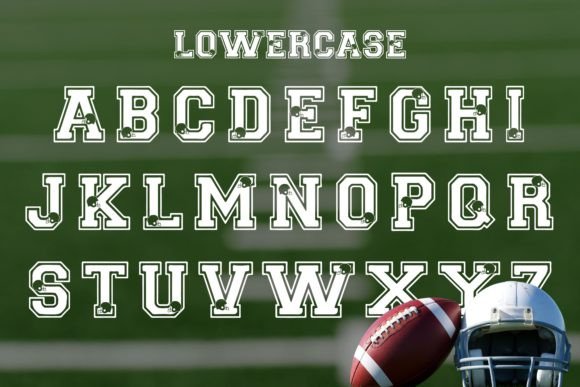 Football College Font - Preview 3