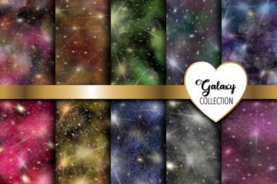Galaxy Digital Paper Colection Graphic by jallydesign · Creative Fabrica