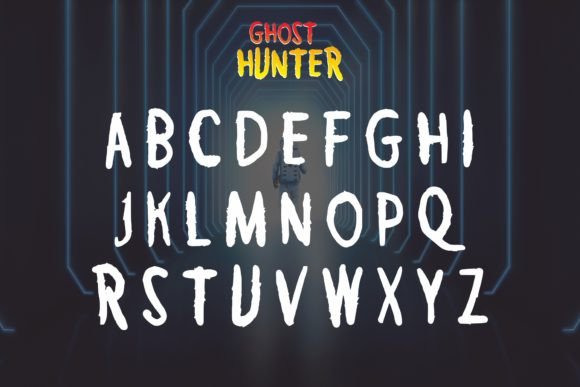 Ghost Hunter Font - Preview 1