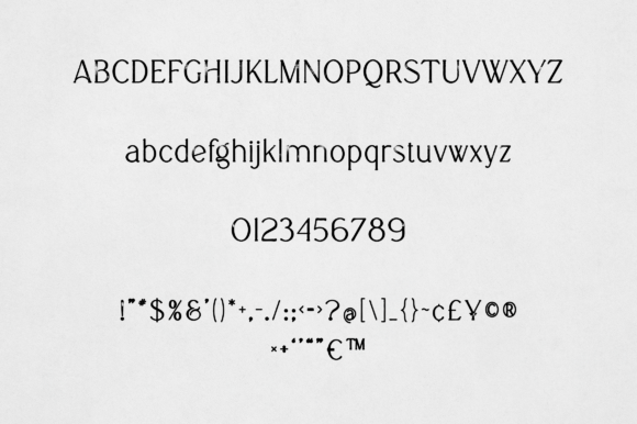Gio Font - Preview 1