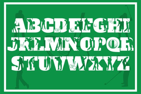 Golf Mania Font - Preview 1