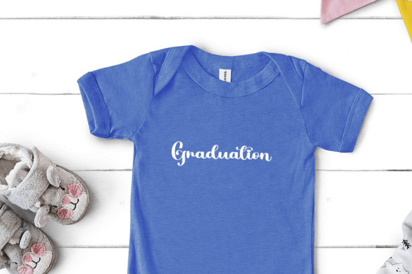 Graduation Font - Preview 5