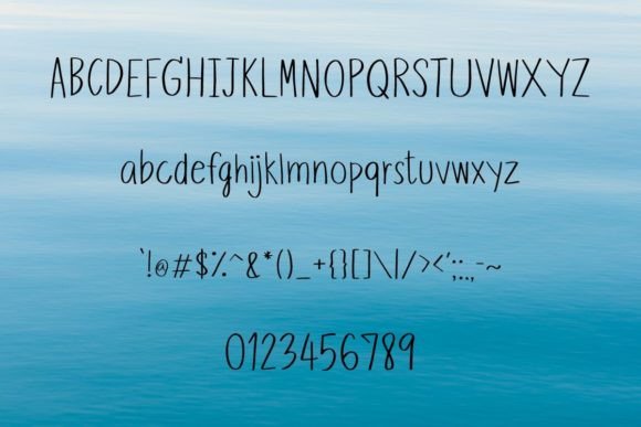 Hola Font PNG with transparent background - Preview 3