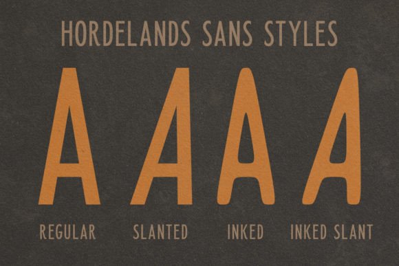 Horderlands Font - Preview 1