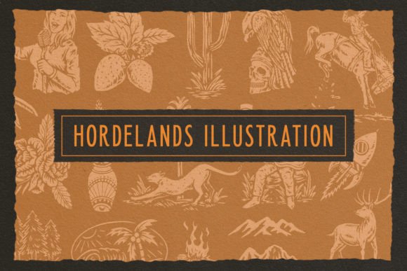 Horderlands Font - Preview 2