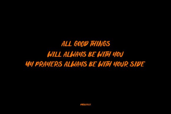 Karma Koma Font PNG with transparent background - Preview 5