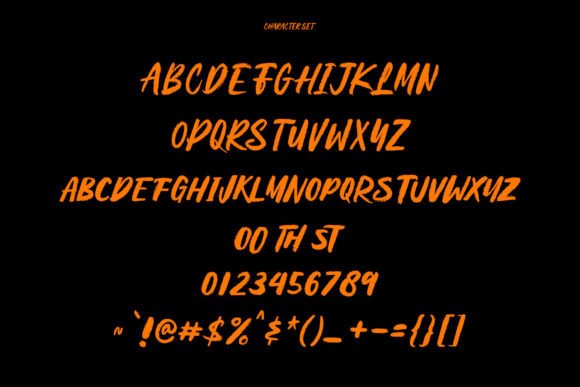 Karma Koma Font PNG with transparent background - Preview 6