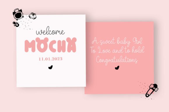 Loisa Font PNG with transparent background - Preview 1