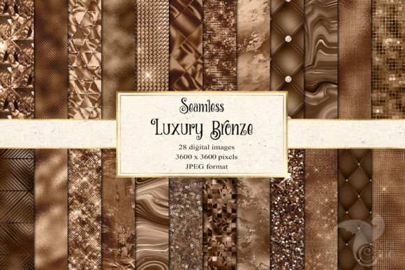 Luxury Bronze Digital Paper