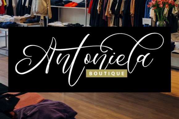 Malicka Font font preview - 1