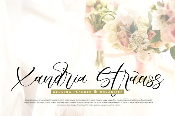 Malicka Font font preview - 2
