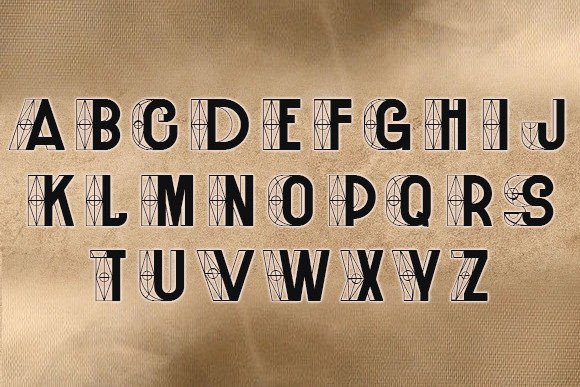 Middle Ages Method Font PNG with transparent background - Preview 1
