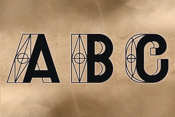 Middle Ages Method Font PNG with transparent background - Preview 2