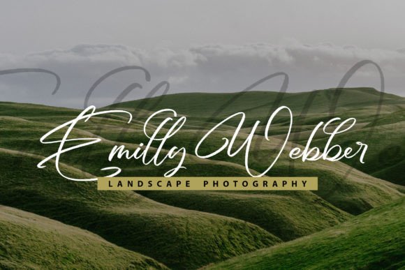 Mildway Font PNG with transparent background - Preview 1