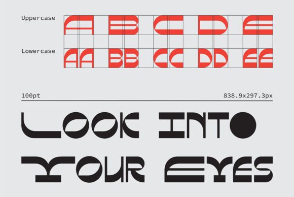 Mueno Font PNG with transparent background - Preview 1