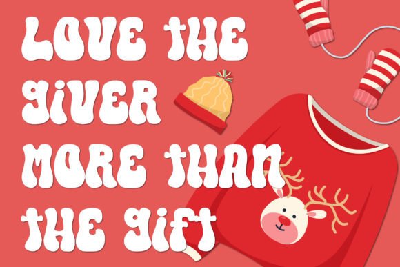 New Santa Font font preview - 3