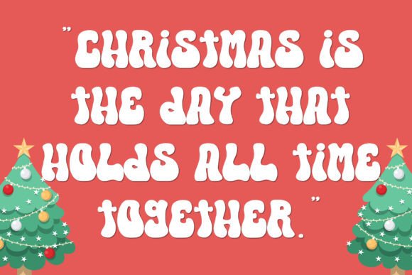 New Santa Font font preview - 5