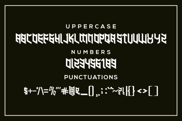 Quanbol Font PNG with transparent background - Preview 2