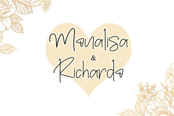 Rollanisa Font PNG with transparent background - Preview 2