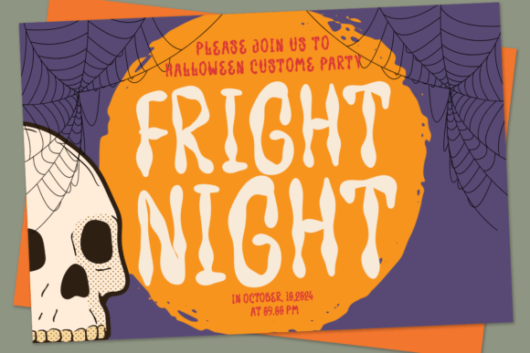 Scary Dolls Font PNG with transparent background - Preview 2