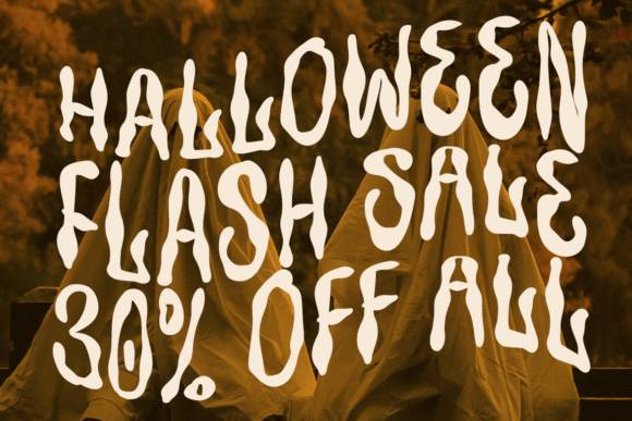 Scary Dolls Font PNG with transparent background - Preview 6
