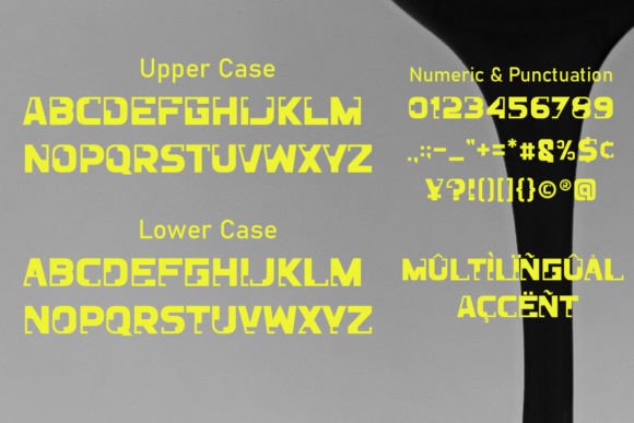 Lifters Font PNG with transparent background - Preview 1