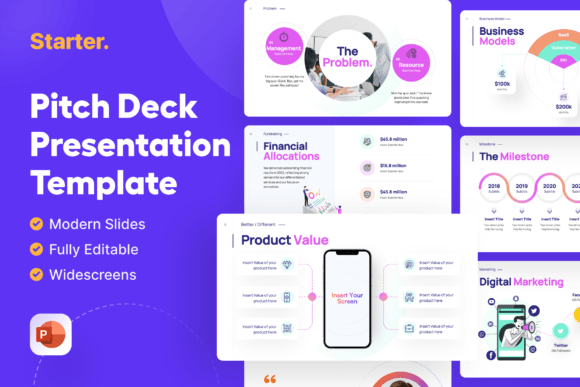 Start-Up Pitch Deck Presentation