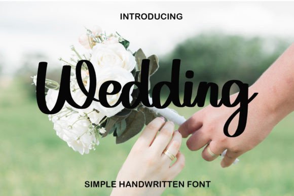 Wedding Font by asmunin78 · Creative Fabrica font preview