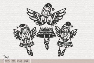 Angel Svg Files for Cricut Graphic by Dragonart · Creative Fabrica