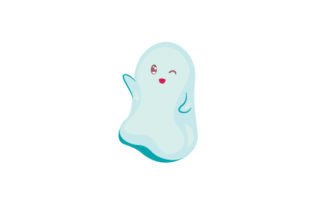 Cute Ghost SVG Cut file by Creative Fabrica Crafts · Creative Fabrica
