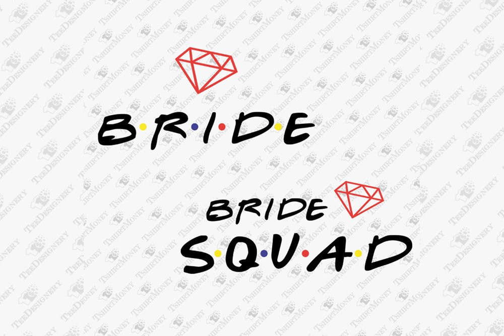 Bride Squad Bachelorette Party Quote