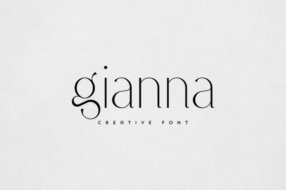 Gianna font