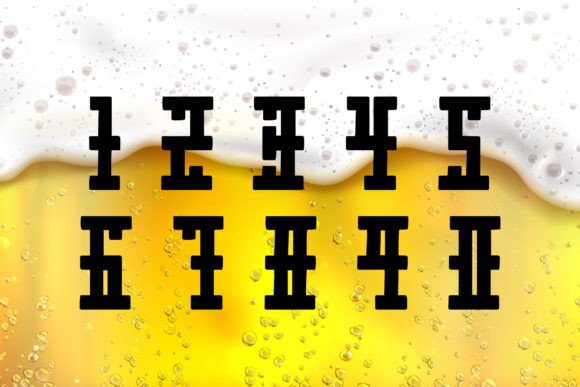Meilin Font PNG with transparent background - Preview 1