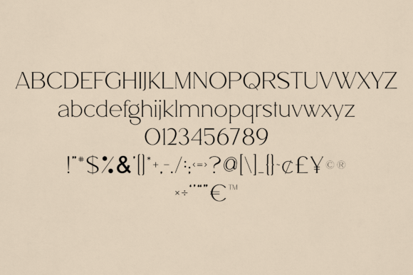 Meriah Font PNG with transparent background - Preview 1