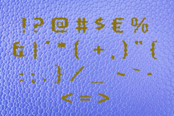 Mirrage Font PNG with transparent background - Preview 3
